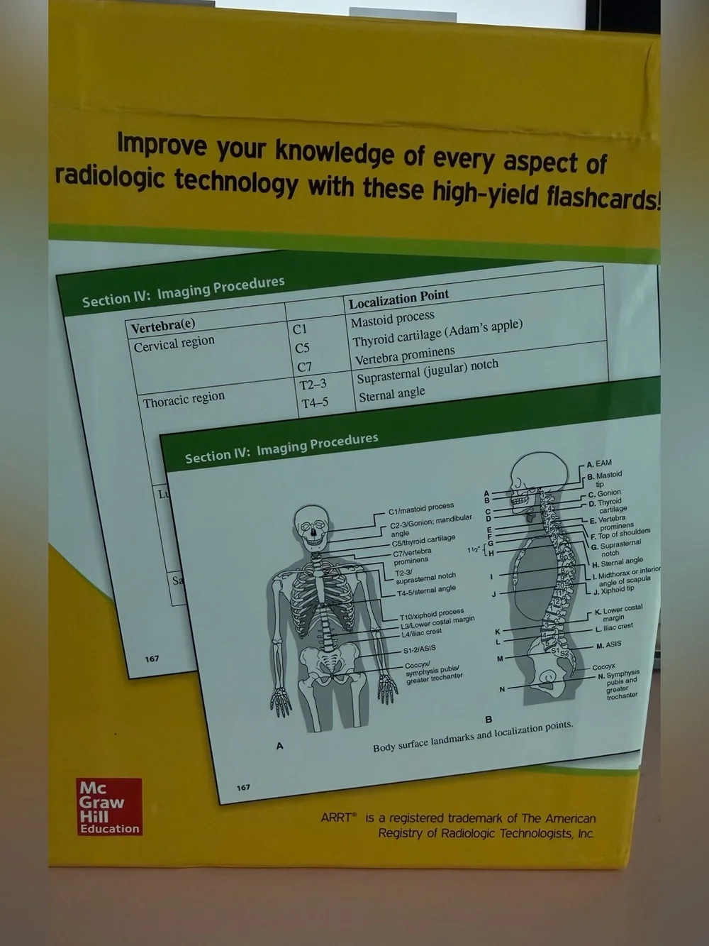 LANGE Radiography Review Flashcards - ARRT